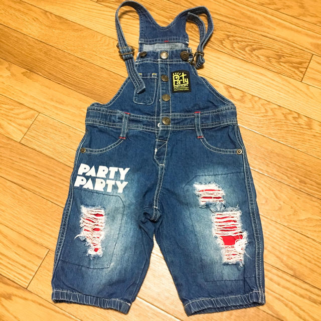 PARTYPARTY(パーティーパーティー)の【PARTYPARTY】100cm オーバーオール☆ キッズ/ベビー/マタニティのキッズ服男の子用(90cm~)(その他)の商品写真