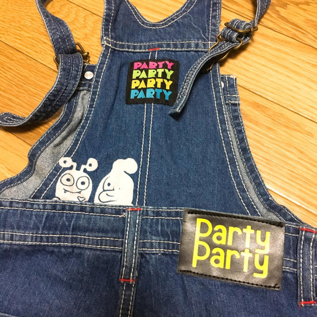 PARTYPARTY(パーティーパーティー)の【PARTYPARTY】100cm オーバーオール☆ キッズ/ベビー/マタニティのキッズ服男の子用(90cm~)(その他)の商品写真