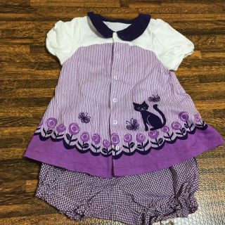 アナスイミニ(ANNA SUI mini)のアナスイミニ  セットアップ 80(Ｔシャツ)