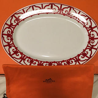 エルメス(Hermes)のHERMES エルメス  ガダルキヴィール 大皿 皿 プレート 未使用(食器)