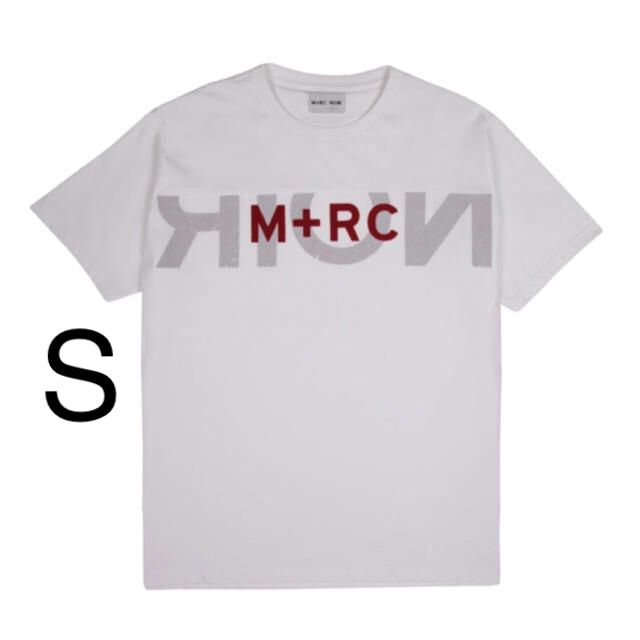 M+RC White Tee Shirt Outline