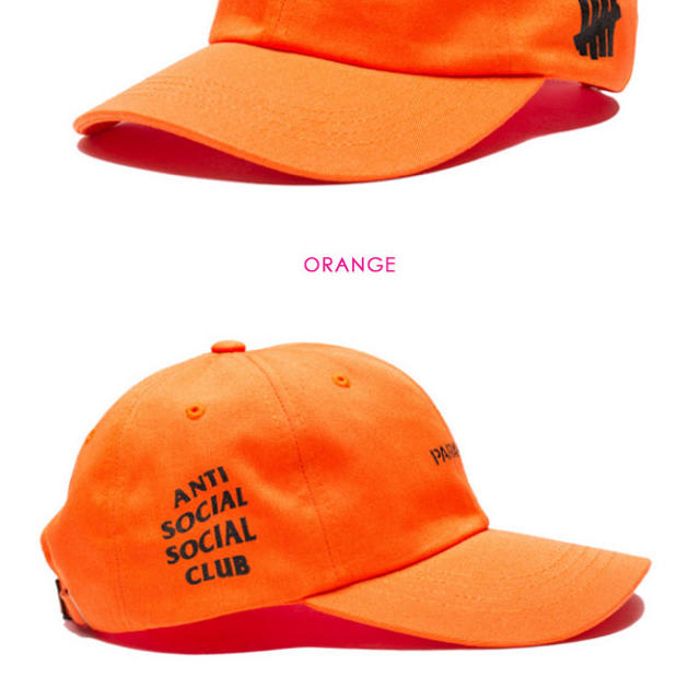 UNDEFEATED(アンディフィーテッド)のanti social social club UNDEFEATED キャップ メンズの帽子(キャップ)の商品写真