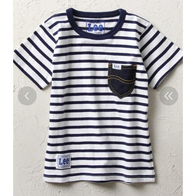 Lee(リー)の【pururun様専用】Lee・120ボーダーTシャツ キッズ/ベビー/マタニティのキッズ服男の子用(90cm~)(Tシャツ/カットソー)の商品写真