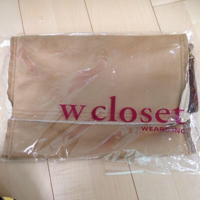 w closet(ダブルクローゼット)の今季クラッチバック✳︎ノベルティ レディースのバッグ(クラッチバッグ)の商品写真