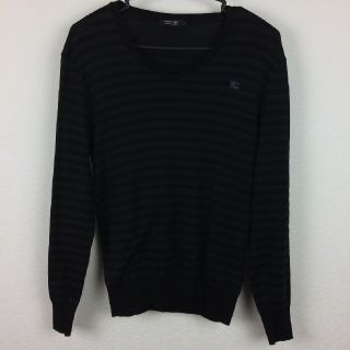 バーバリーブラックレーベル(BURBERRY BLACK LABEL)の美品 BURBERRY BLACK LABEL 長袖カットソー ボーダー 2(Tシャツ/カットソー(七分/長袖))