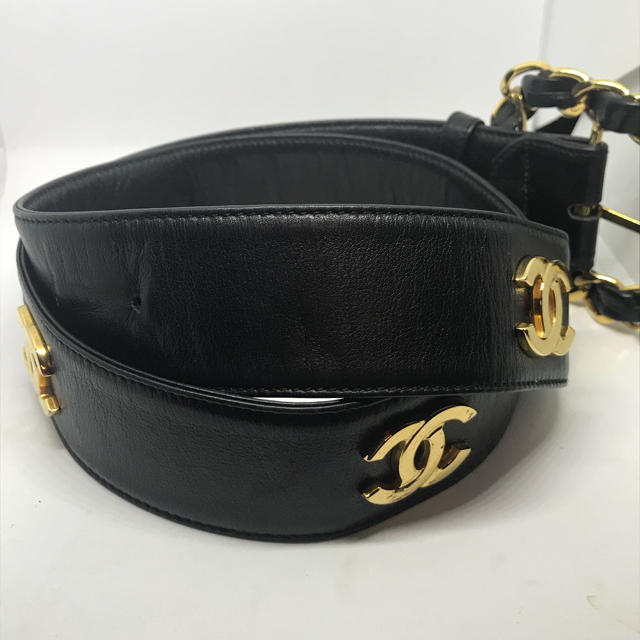 CHANEL(シャネル)のCHANEL シャネル ベルト ココマーク ヴィンテージ レディースのファッション小物(ベルト)の商品写真