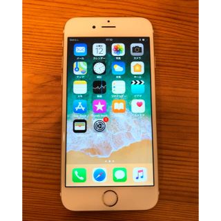 アップル(Apple)の極美品 docomo iPhone6s 64GB ゴールドSIMフリー(スマートフォン本体)