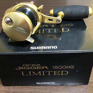 シマノ(SHIMANO)のアメカジさん専用  シマノ オシアジガー1500hg LIMITED(リール)
