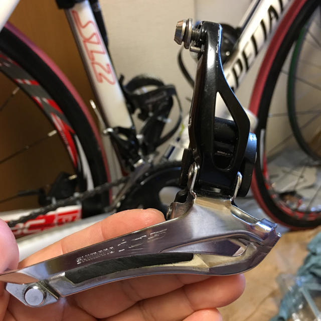 SHIMANO(シマノ)のシマノ105 FD-5800 ジャンク品 スポーツ/アウトドアの自転車(パーツ)の商品写真