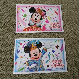 ディズニー(Disney)の使用済み ディズニーチケット×2(遊園地/テーマパーク)