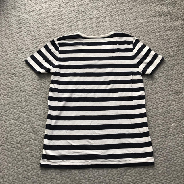 MUJI (無印良品)(ムジルシリョウヒン)の無印 ボーダーＴ Ｔシャツ 無印良品 ユニクロ  レディースのトップス(Tシャツ(半袖/袖なし))の商品写真