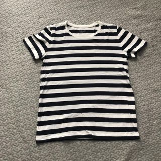 ムジルシリョウヒン(MUJI (無印良品))の無印 ボーダーＴ Ｔシャツ 無印良品 ユニクロ (Tシャツ(半袖/袖なし))