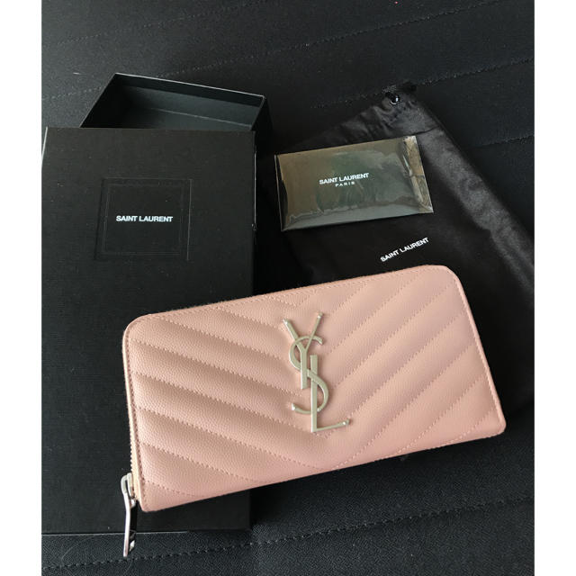 Saint Laurent(サンローラン)の新品 サンローラン ラウンド 長財布 レディースのファッション小物(財布)の商品写真