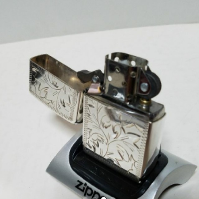 ZIPPO(ジッポー)の☆ZIPPO STERLING 手彫 新品☆ メンズのファッション小物(タバコグッズ)の商品写真