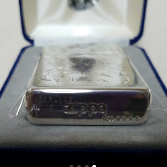 ZIPPO(ジッポー)の☆ZIPPO STERLING 手彫 新品☆ メンズのファッション小物(タバコグッズ)の商品写真