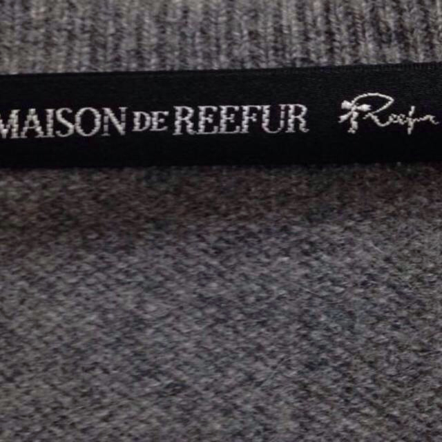 Maison de Reefur(メゾンドリーファー)のVネックカシミヤニット レディースのトップス(ニット/セーター)の商品写真