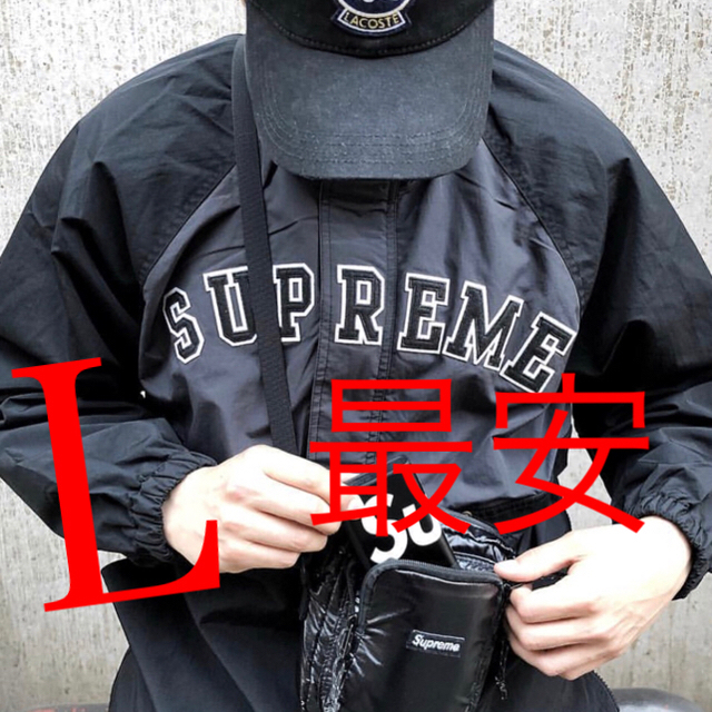 メンズsupreme court half zip pullover ジャケット