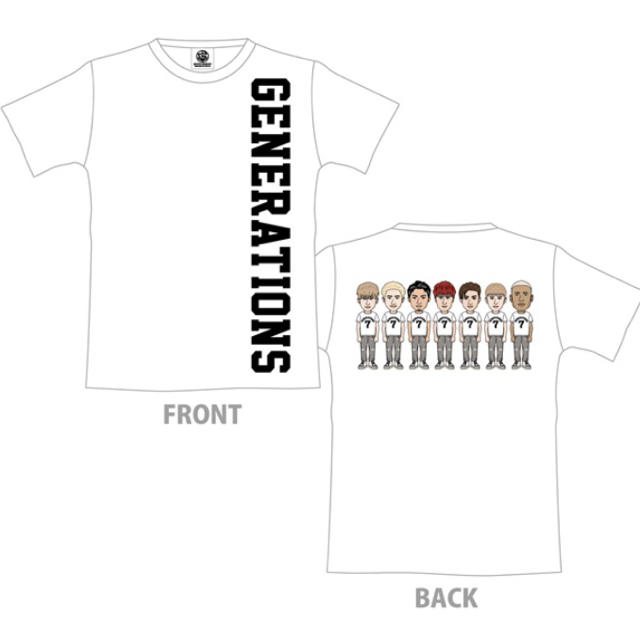 GENERATIONS(ジェネレーションズ)のGENERATIONS Tシャツ レディースのトップス(Tシャツ(半袖/袖なし))の商品写真