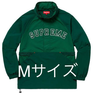 シュプリーム(Supreme)のsupreme court half zip pullover ダークグリーンM(ブルゾン)