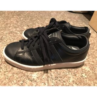 ドゥーズィエムクラス(DEUXIEME CLASSE)のHello様専◇adidasアディダス レザースニーカー 美品ネイビー(スニーカー)