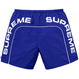 シュプリーム(Supreme)のMサイズ Arc Logo Water Short Blue 青(水着)