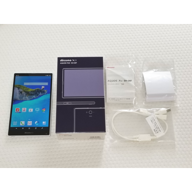 定番のお歳暮＆冬ギフト SHARP - docomo AQUOS PAD SH-06F【中古美品 ...