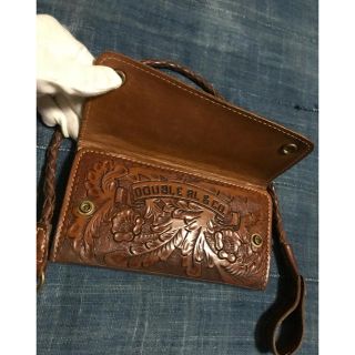 RRL - RRL カービング サンダーバード 長財布 ウォレット メンズの通販