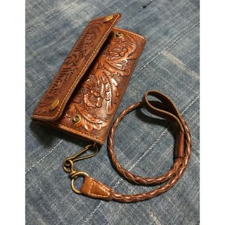 RRL - RRL カービング サンダーバード 長財布 ウォレット メンズの通販