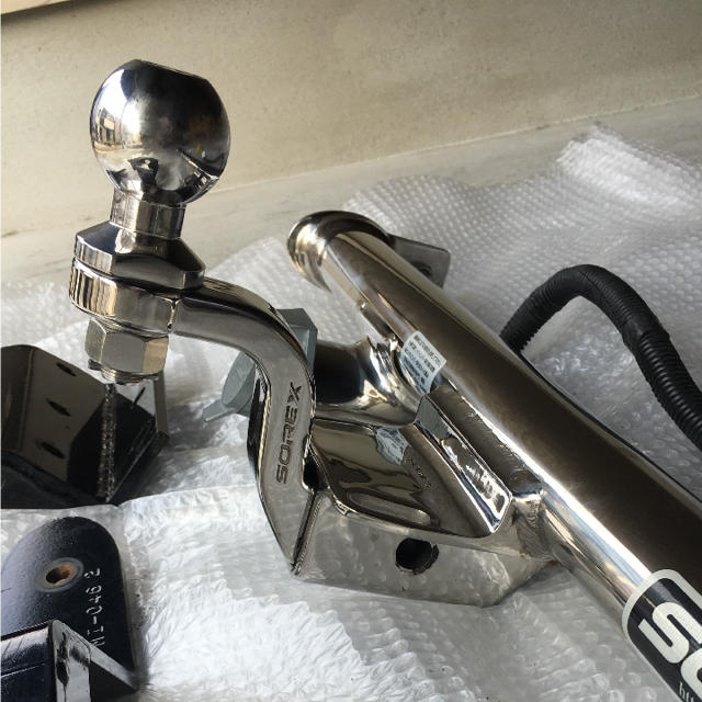 三菱 - デリカ D5 SOREX ヒッチメンバー ソレックス ステンレスの通販