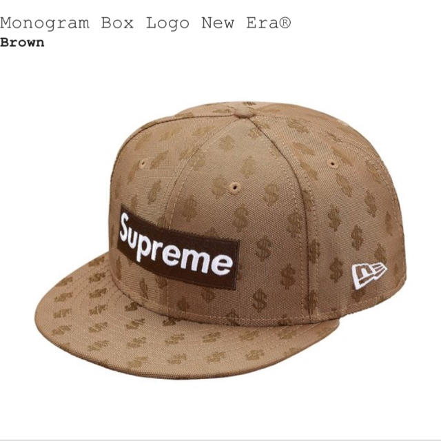 Monogram Boxlogo New Era 7-3/8帽子