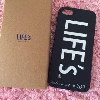 トゥデイフル(TODAYFUL)のLIFE'S iPhoneケース(モバイルケース/カバー)
