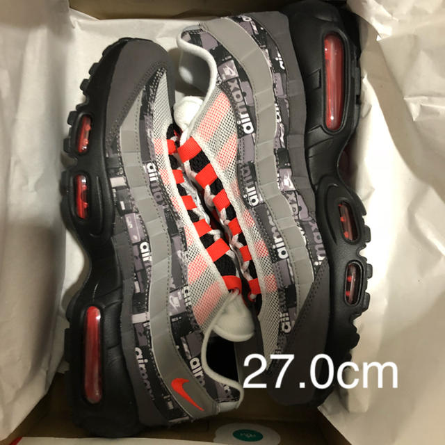 atmos(アトモス)のNIKE AIRMAX 95 atmos 27.0cm 新品未使用 ドレスコード メンズの靴/シューズ(スニーカー)の商品写真