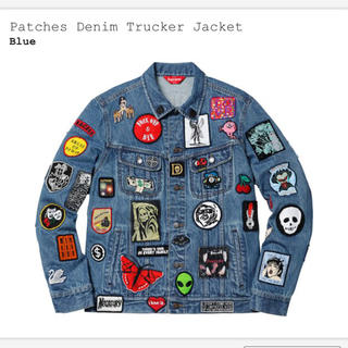 シュプリーム(Supreme)のsupreme patches denim trucker jacket(Gジャン/デニムジャケット)