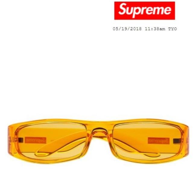 Supreme(シュプリーム)の18ss SUPREME サングラス Astro Clear Yellow 黄色 メンズのファッション小物(サングラス/メガネ)の商品写真