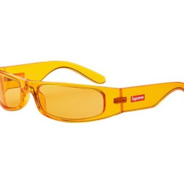 Supreme(シュプリーム)の18ss SUPREME サングラス Astro Clear Yellow 黄色 メンズのファッション小物(サングラス/メガネ)の商品写真