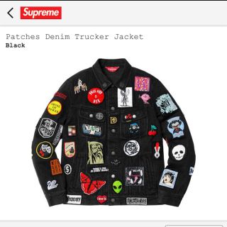 シュプリーム(Supreme)のsupreme  patch denim(Gジャン/デニムジャケット)