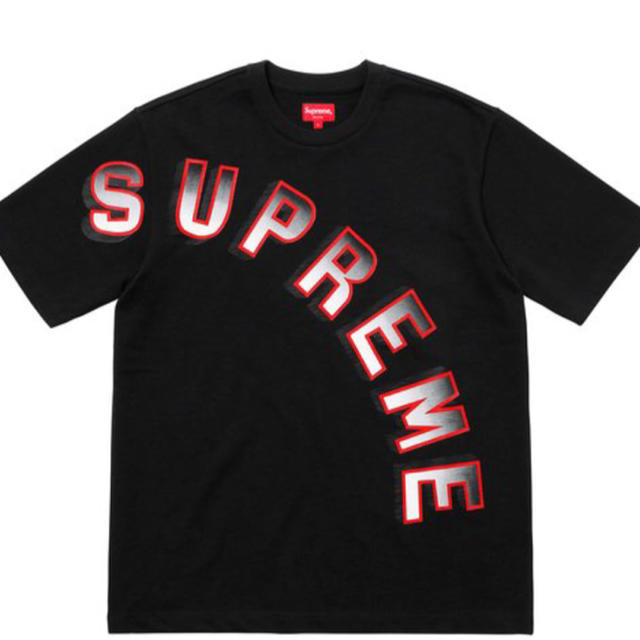 Tシャツ/カットソー(半袖/袖なし)込み 黒 L supreme Gradient Arc Top