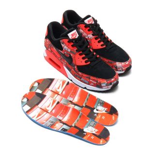 ナイキ(NIKE)のNIKE AIR MAX 90 PRNT ATMOS(スニーカー)