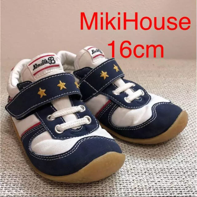 mikihouse(ミキハウス)のさばとら様専用 16センチ、ミキハウス キッズ/ベビー/マタニティのキッズ靴/シューズ(15cm~)(スニーカー)の商品写真