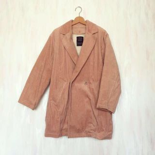 ダブルクローゼット(w closet)のほぼ未使用＊コーデュロイコート(ピーコート)