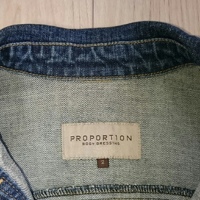 PROPORTION BODY DRESSING(プロポーションボディドレッシング)のプロポ✨デニムジャケット✨ レディースのジャケット/アウター(Gジャン/デニムジャケット)の商品写真