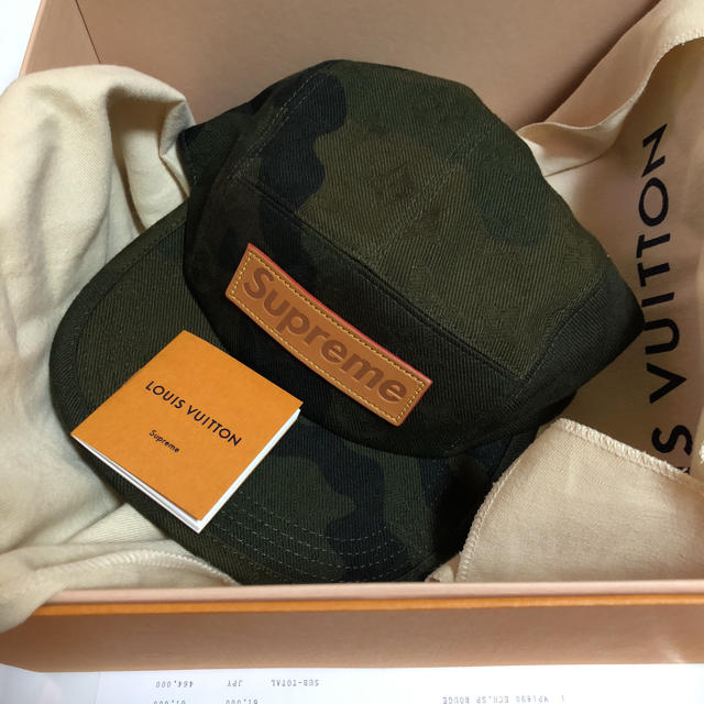 国内外の人気が集結 LOUIS VUITTON supreme VUITTON LOUIS - キャップ