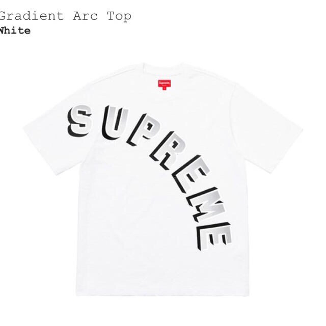 Supreme(シュプリーム)のsupreme gradient arc top Sサイズ メンズのトップス(Tシャツ/カットソー(半袖/袖なし))の商品写真