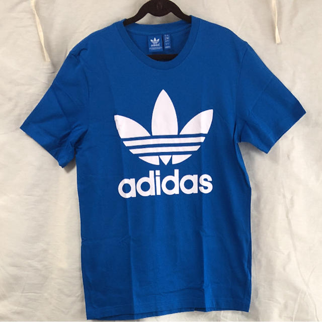 adidas(アディダス)のRukqさん専用☆アディダスオリジナル Tシャツ ブルー メンズのトップス(Tシャツ/カットソー(半袖/袖なし))の商品写真