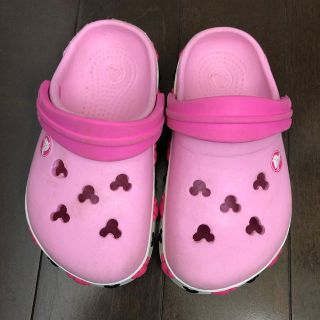 クロックス(crocs)のクロックバンド ミッキー クロッグ 4.0 キッズ C6/7(サンダル)