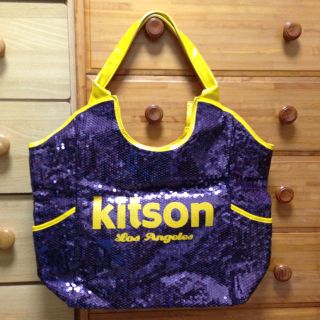 キットソン(KITSON)の値下げ！kitsonバッグ💜(トートバッグ)