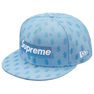 シュプリーム(Supreme)の7 1/2 Monogram Box Logo New Era Blue 青(キャップ)