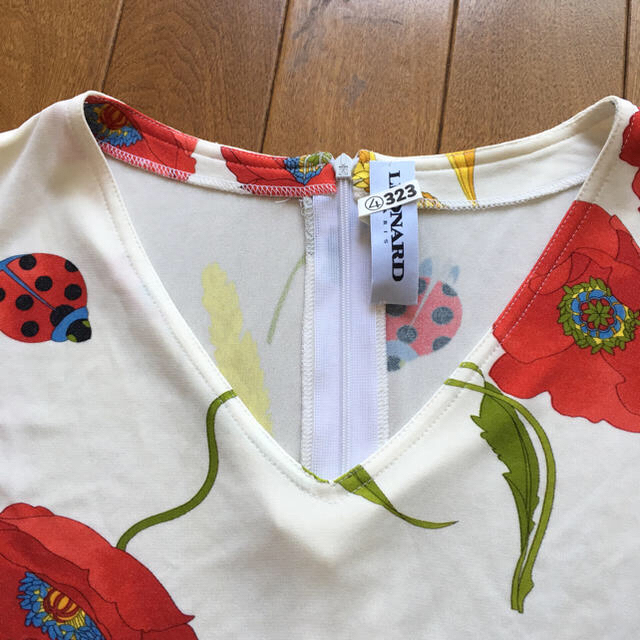 レオナール ⭐️インポート⭐️てんとう虫チュニックワンピース