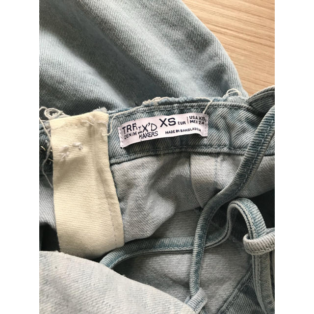 ZARA(ザラ)のZARA♡デニムワンピース レディースのワンピース(ミニワンピース)の商品写真