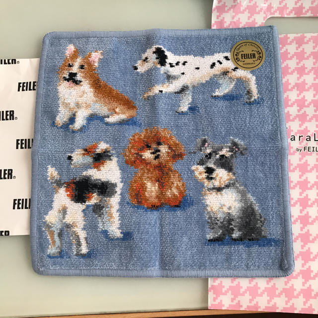 【新品】フェイラー　feiler  犬　大判タオル　マルチカバー　タオルケット